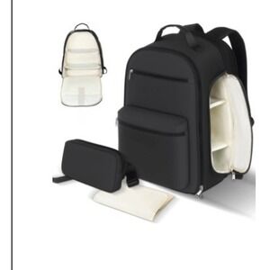 Diaper Bag Backpack – Baby Travel Bag with Changing Pad